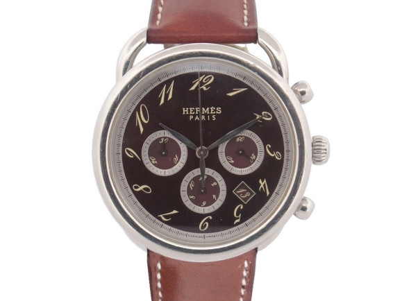 montre hermes arceau ar4.910 chronographe 43 mm