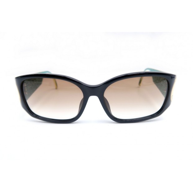 VINTAGE LUNETTES DE SOLEIL CHRISTIAN DIOR 2660 TURQUOISE & NOIR SUNGLASSES 380€