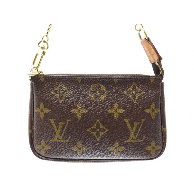 SAC A MAIN LOUIS VUITTON MINI POCHETTE ACCESSOIRES M58009 MONOGRAM BAG 570€