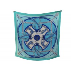 NEUF CHALE HERMES LA PROMENADE DU MATIN 241828S SOIE CACHEMIRE SILK SHAWL 1110€