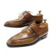 CHAUSSURES BERLUTI DEMESURE 2 OEILLETS 5.5 39.5 DERBY EN CUIR MARRON SHOES 1680€