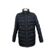 NEUF MANTEAU CHANEL DOUDOUNE T 44 L BOUTONS CC BANDES TWEED BLOUSON COAT 9300€