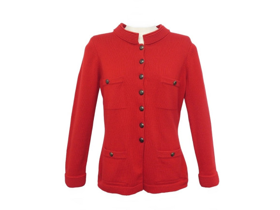 gilet chanel cardigan p38934k02725 l 42 veste en