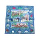 NEUF FOULARD HERMES GAVROCHE CHAMP DE COURSES A CHANTILLY DE TAQUOY CARRE 210€