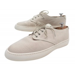 CHAUSSURES JM WESTON TENNIS 1938 11N6GCI1240B BASKETS 10.5 44.5 TOILE SHOES 390€