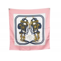 VINTAGE FOULARD HERMES BRIDES DE GALA GRYGKAR CARRE 90 SOIE SILK SCARF 460€