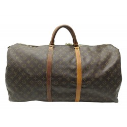 VINTAGE SAC DE VOYAGE LOUIS VUITTON KEEPALL 60 TOILE MONOGRAM BAG TRAVEL 1550€