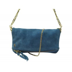 SAC A MAIN ZADIG & VOLTAIRE ROCK SUEDE OUTLET DAIM BANDOULIERE HAND BAG 395€