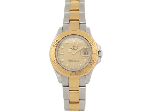 montre rolex yacht master lady 169623 29 mm or