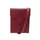 SAC A MAIN HERMES POCHETTE BANDOULIERE EN CUIR EPSOM ROUGE RED POUCH HAND BAG