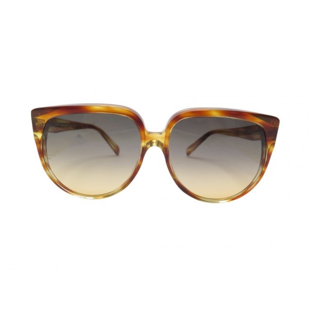 NEUF LUNETTES DE SOLEIL CELINE OVERSIZE ECAILLES CL400481 RESINE SUNGLASSES 450€