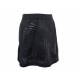 NEUF JUPE CHANEL PATINEUSE EN NYLON NOIR P48002K0615 T42 L BLACK SKIRT 2000€