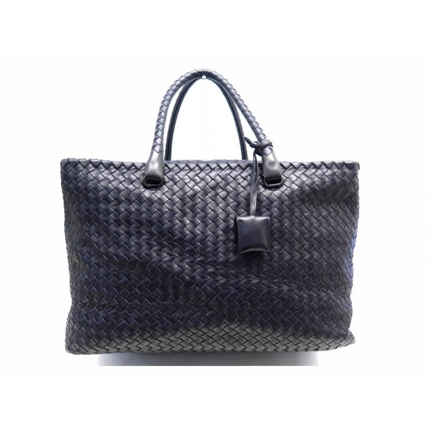 NEUF SAC A MAIN BOTTEGA VENETA FOURRE TOUT CUIR INTRECCIATO BLEU HAND BAG 7200€