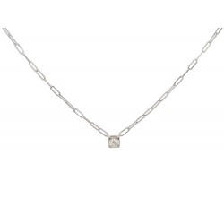 COLLIER DINH VAN LE CUBE DIAMANT GRAND MODELE 608213 35-45 CM NECKLACE 4100€