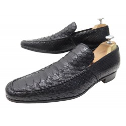 CHAUSSURES YVES SAINT LAURENT MOCASSINS 4006 42 EN CUIR DE PYTHON LOAFERS 1195€