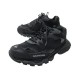 CHAUSSURES BALENCIAGA BASKETS TRIPLE S 43 TOILE ET CUIR NOIR + BOITE SHOES 775€