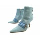 NEUF CHAUSSURES CHRISTIAN DIOR BOTTINES ADMIT IT 38 EN DENIM ANKLE BOOTS 1050€