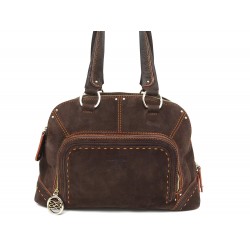 NEUF SAC A MAIN LANCEL MADEMOISELLE ADJANI GM A05151 EN CUIR CHOCOLAT BAG 1250€