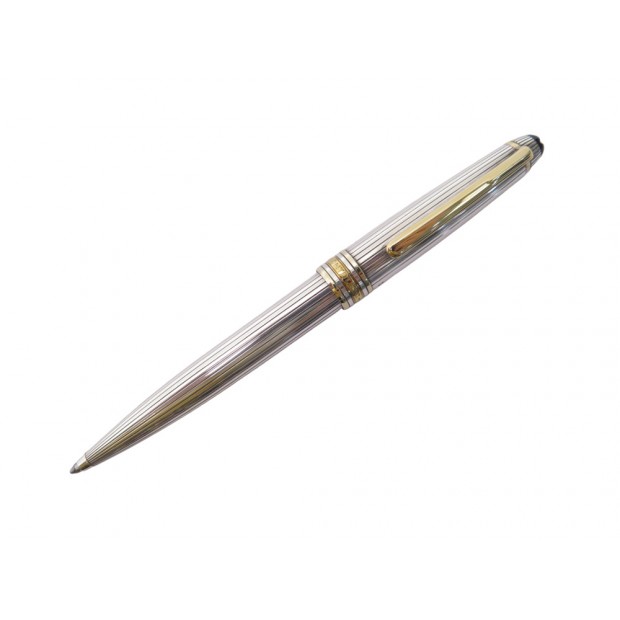 VINTAGE STYLO BILLE MONTBLANC MEISTERSTUCK SOLITAIRE DOUE ARGENT 925 PEN 900€