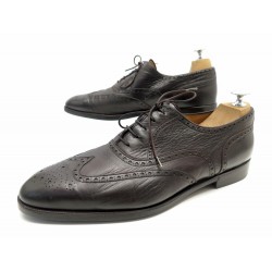 CHAUSSURES BERLUTI DERBY 0277 11.5 45.5 BOUT FLEURI CUIR CHEVREAU + BOITE 1500€