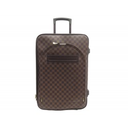 VALISE LOUIS VUITTON PEGASE 55 EN TOILE DAMIER EBENE TROLLEY TRAVEL BAG 2800€