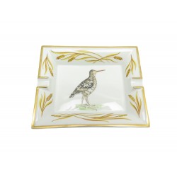 CENDRIER HERMES OISEAU VIDE POCHE EN PORCELAINE BLANCHE WHITE ASHTRAY 590€