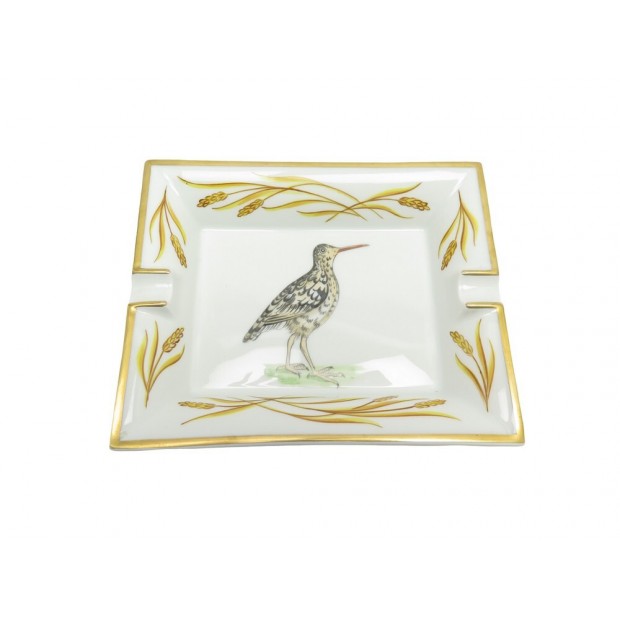 CENDRIER HERMES OISEAU VIDE POCHE EN PORCELAINE BLANCHE WHITE ASHTRAY 590€