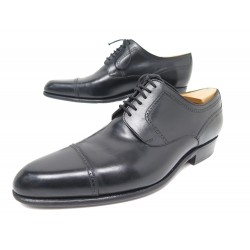 CHAUSSURES JM WESTON RICHELIEU GRAPHIC 446 8E 42 L CUIR NOIR LEATHER SHOES 970€