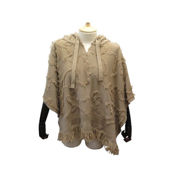 NEUF PONCHO CHRISTIAN DIOR A FRANGES 014C10AM034 M VESTE CACHEMIRE JACKET 3730€