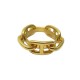 ANNEAU DE FOULARD HERMES REGATE CHAINE D'ANCRE DORE GOLDEN SCARF RING 190€