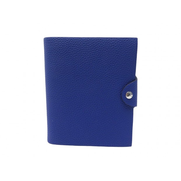 COUVERTURE CAHIER HERMES ULYSSE NEO PM CUIR TOGO BLEU A HUMAN ODYSSEY 2021 510€