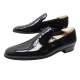 CHAUSSURES JM WESTON MOCASSINS SMOKING 9 43 CUIR VERNIS EMBAUCHOIRS LOAFERS 890€