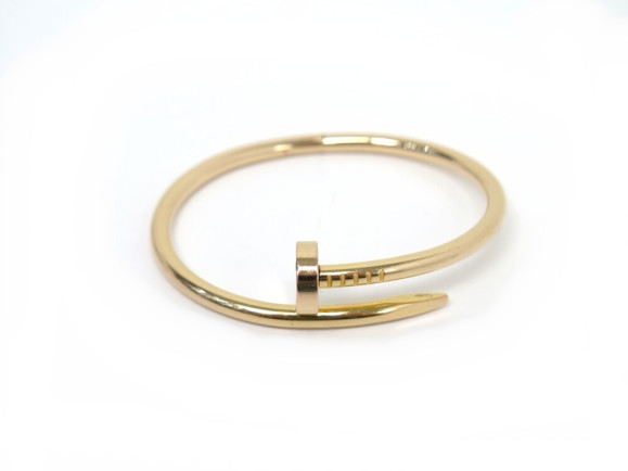 bracelet cartier juste un clou en or rose 18k 30.4gr