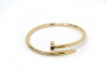 bracelet cartier juste un clou en or rose 18k 30.4gr