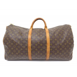 VINTAGE SAC DE VOYAGE LOUIS VUITTON KEEPALL 60 BANDOULIERE MONOGRAM BAG 2400€