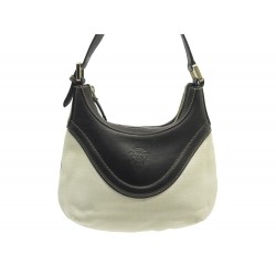 SAC A MAIN GUCCI HYSTERIA CREST HOBO 141641 CUIR & TOILE BEIGE NOIR BAG 1590€