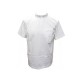 NEUF T SHIRT DIOR MOCKNECK LOGO 38DJ644A0554 M 48 BLANC POLYESTER NEW TOP 740€