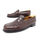 CHAUSSURES JM WESTON MOCASSINS 180 8C 42 FIN CUIR MARRON +EMBAUCHOIRS BOITE 850€