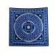 FOULARD HERMES DONNER LA MAIN PETROSSIAN CARRE 90 EN SOIE BLEU SILK SCARF 495€