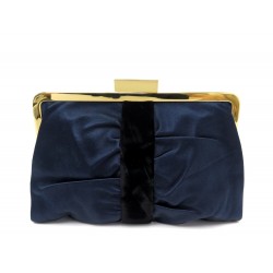 SAC A MAIN YVES SAINT LAURENT OPERA 257735 POCHETTE MINAUDIERE SATIN BAG 1490€