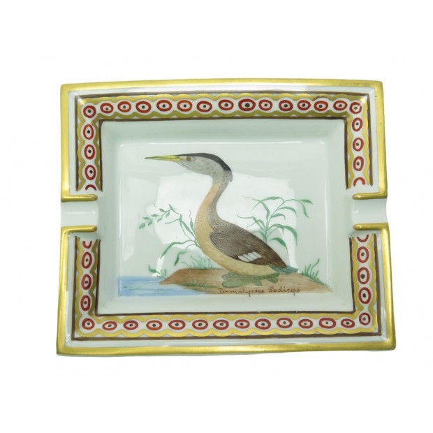 CENDRIER HERMES OISEAU VIDE POCHE PIRMATIPEDES PODICEPS PORCELAINE ASHTRAY 645€
