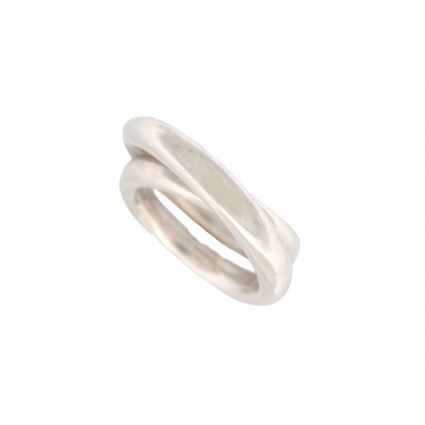 BAGUE HERMES VERTIGE H104261B 53 EN ARGENT MASSIF 925 STERLING SILVER RING 390€