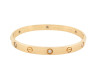  bracelet cartier love pm 6 diamants 18.5 or