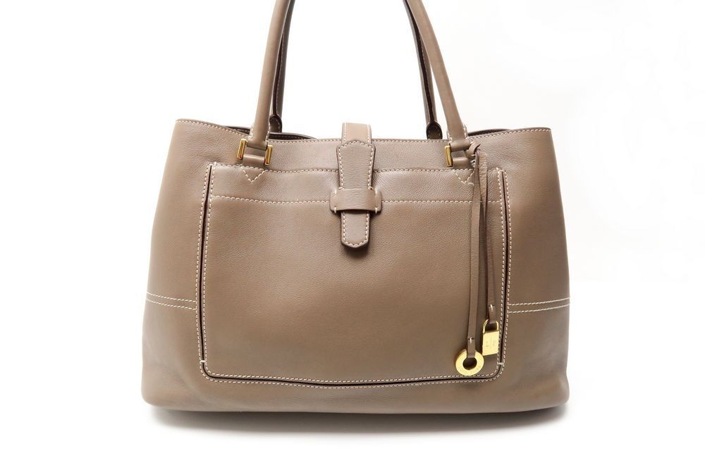 Sac à main en cuir Loro Piana Marron en Cuir - 35278794