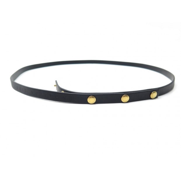 CEINTURE LOUIS VUITTON ANSE POUR SAC FLORENTINE EN CUIR NOIR STRAP BELT