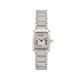 MONTRE CARTIER TANK FRANCAISE PM 2384 ACIER QUARTZ + ETUI LADY STEEL WATCH 4000€