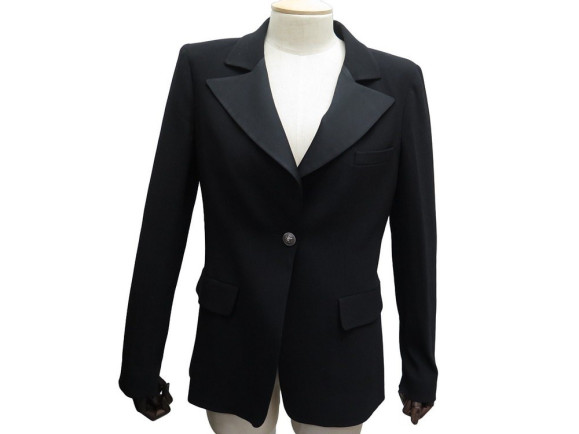 veste chanel blazer boutons tete de lion p33906w04176