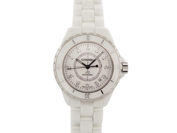montre femme chanel j12 h1629 38 mm diamants