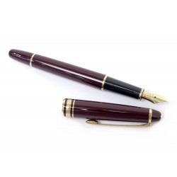 VINTAGE STYLO PLUME MONTBLANC MEISTERSTUCK CLASSIQUE EN RESINE BORDEAUX PEN 635€