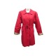 VINTAGE MANTEAU BURBERRYS TRENCH MARKFIELD L 42 ROUGE POLYESTER COAT 1790€